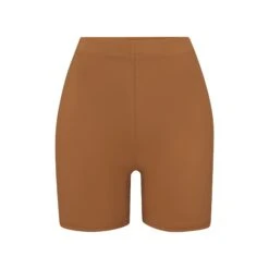 SWIM MID WAIST SHORT | ALMOND