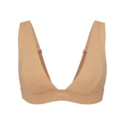 SWIM PLUNGE BIKINI TOP | OCHRE