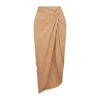 SWIM SARONG SKIRT | OCHRE