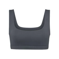 SWIM TANK BIKINI TOP | GUNMETAL