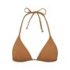 SWIM TRIANGLE TOP | ALMOND