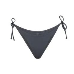 SWIM DIPPED TIE BOTTOMS | GUNMETAL