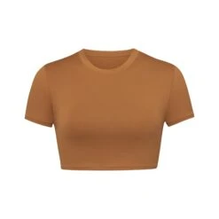 SWIM T-SHIRT | ALMOND