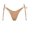 PVC TIE BIKINI BOTTOM | OCHRE