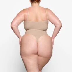 SHEER SCULPT BANDEAU | CLAY -SWIM Sales Store SKIMS BRA BND 0254 YC CLY 0013