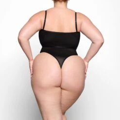 SHEER SCULPT BANDEAU | ONYX -SWIM Sales Store SKIMS BRA BND 0254 YC ONX 0014