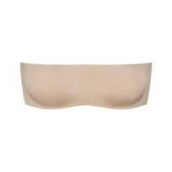 WIRELESS FORM STRAPLESS BRA | SAND