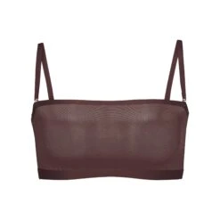 SHEER SCULPT BANDEAU | COCOA