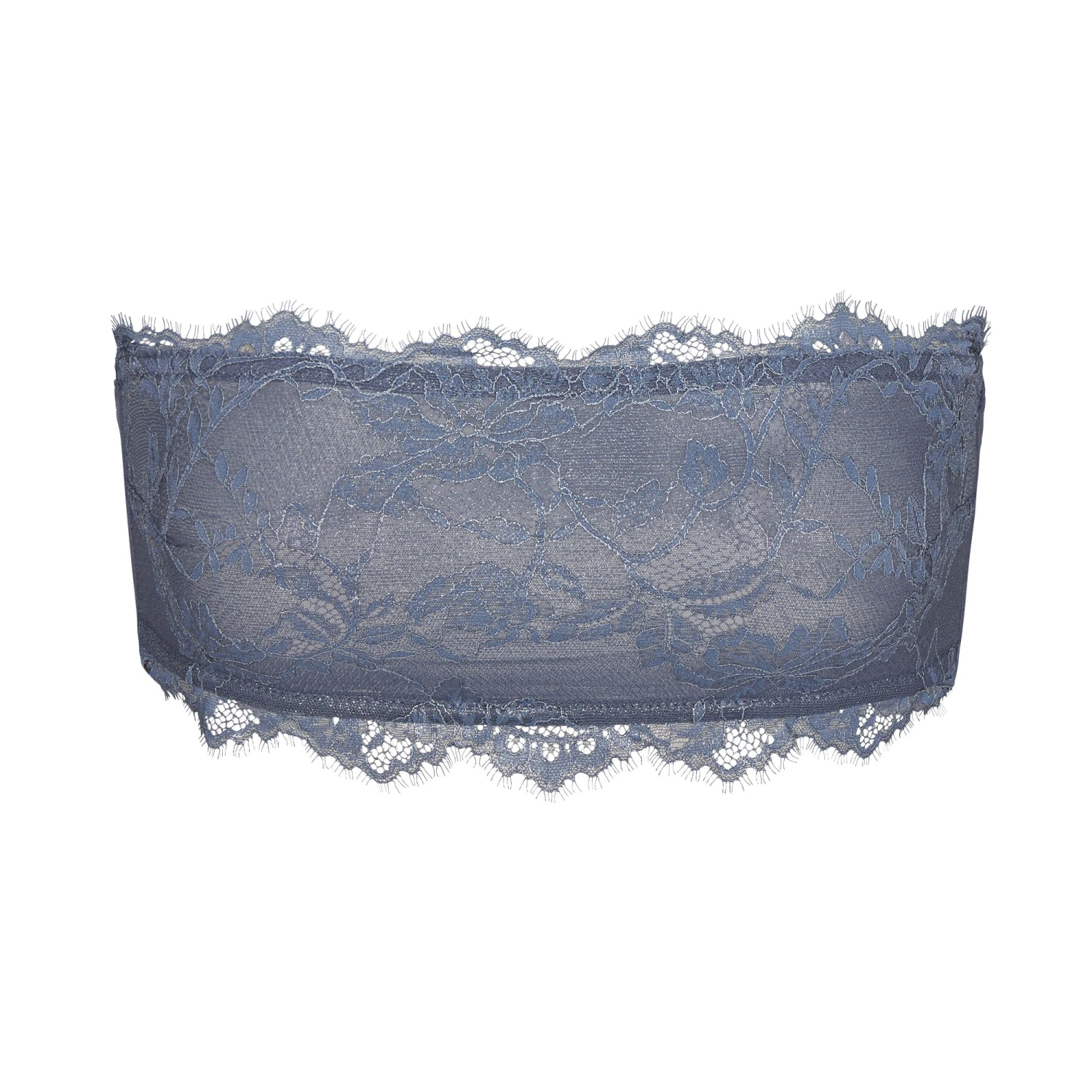 SKIMS LACE BANDEAU | THUNDER 1 SKIMS LACE BANDEAU | THUNDER