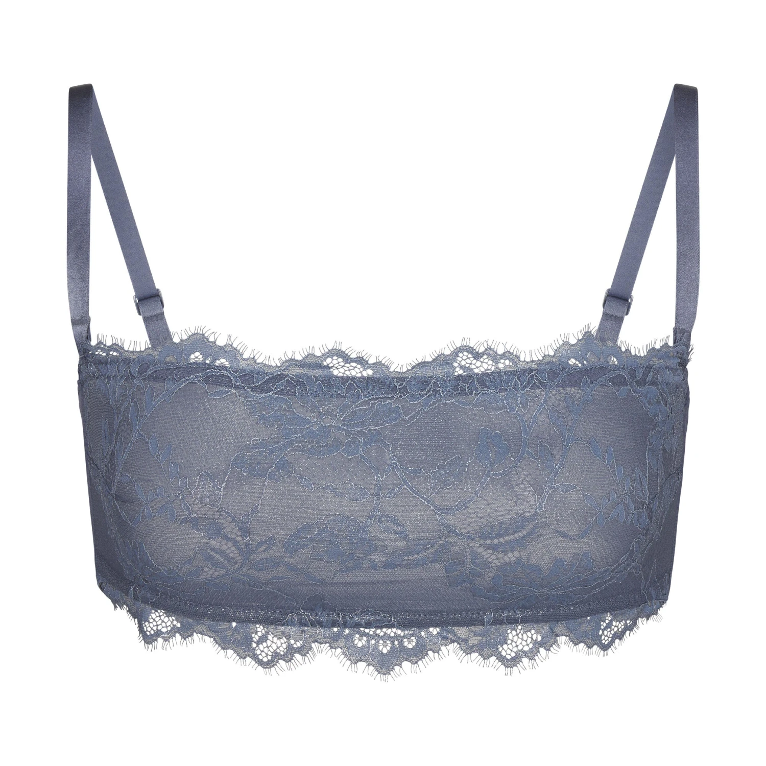 SKIMS LACE BANDEAU | THUNDER 8 SKIMS LACE BANDEAU | THUNDER - Image 8