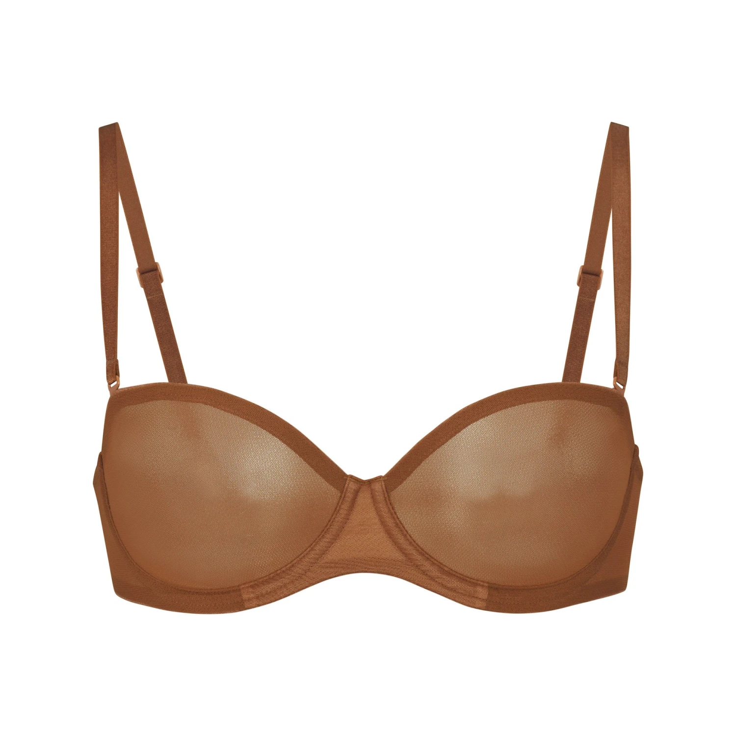 ULTRA FINE MESH STRAPLESS BRA | BRONZE 8 ULTRA FINE MESH STRAPLESS BRA | BRONZE - Image 8