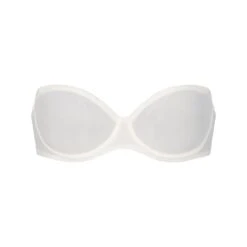 ULTRA FINE MESH STRAPLESS BRA | MARBLE