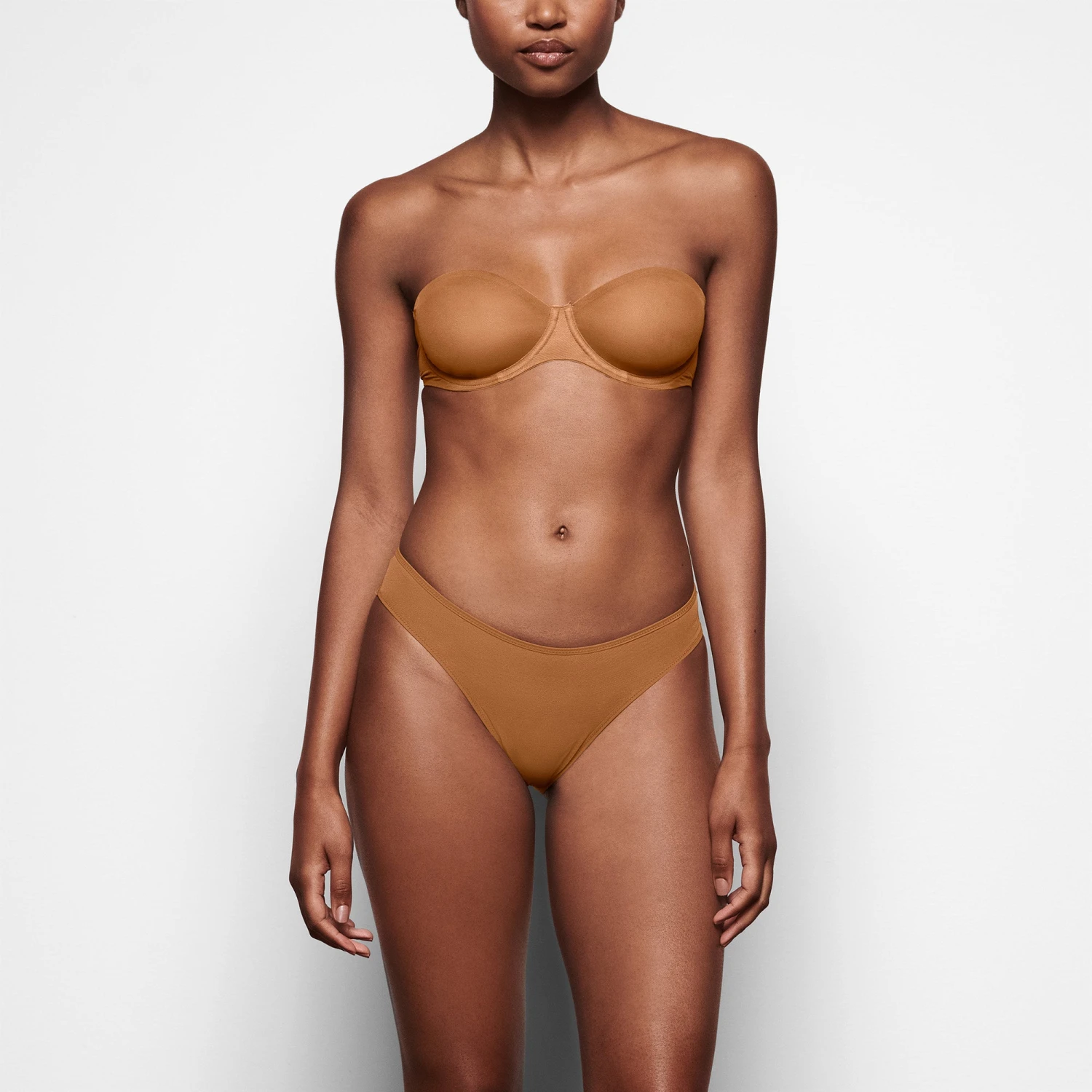 ULTRA FINE MESH STRAPLESS BRA | BRONZE 2 ULTRA FINE MESH STRAPLESS BRA | BRONZE - Image 2
