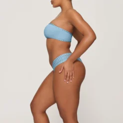 RHINESTONE BANDEAU BIKINI TOP | IRIS BLUE -SWIM Sales Store SKIMS BRA BT BAN 3183 GA IRB 0008