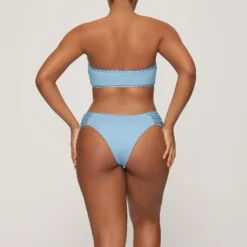 RHINESTONE BANDEAU BIKINI TOP | IRIS BLUE -SWIM Sales Store SKIMS BRA BT BAN 3183 GA IRB 0015