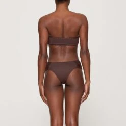 RHINESTONE BANDEAU BIKINI TOP | COCOA -SWIM Sales Store SKIMS BRA BT BAN 3183 GB COA 0011