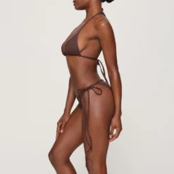 RHINESTONE TRIANGLE BIKINI TOP | COCOA -SWIM Sales Store SKIMS BRA BT TRI 3182 GB COA 0008