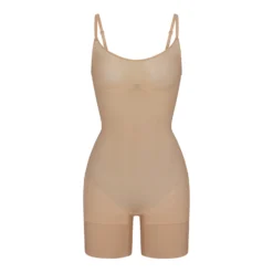 EVERYDAY SCULPT MID THIGH BODYSUIT | CLAY