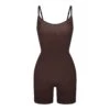 EVERYDAY SCULPT MID THIGH BODYSUIT | ESPRESSO