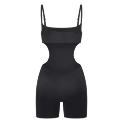 BARELY THERE CUT OUT MID THIGH BODYSUIT | ONYX 10 BARELY THERE CUT OUT MID THIGH BODYSUIT | ONYX -SWIM Sales Store SKIMS LOUNGEWEAR BD MDT 2964 ONX B