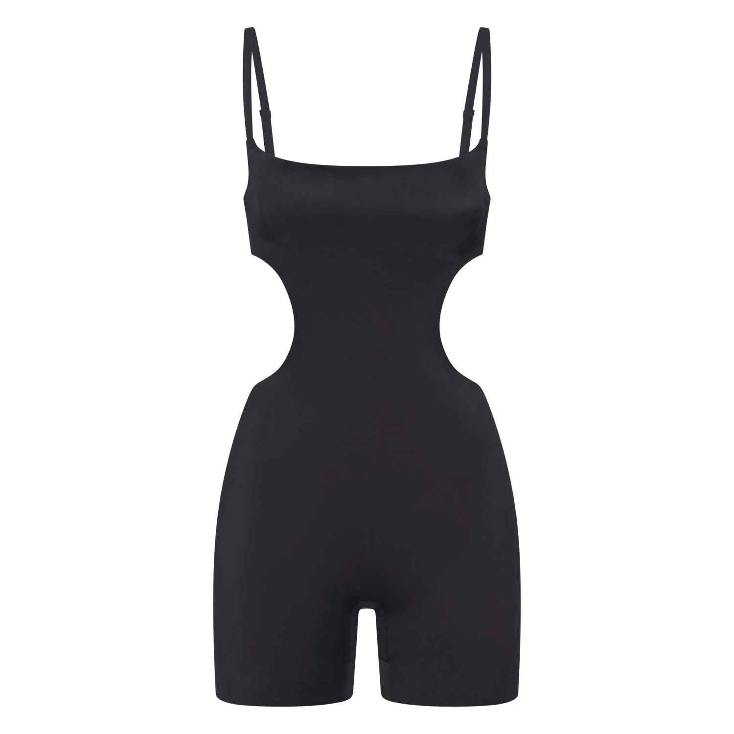 BARELY THERE CUT OUT MID THIGH BODYSUIT | ONYX 1 BARELY THERE CUT OUT MID THIGH BODYSUIT | ONYX