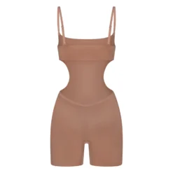 BARELY THERE CUT OUT MID THIGH BODYSUIT | SIENNA -SWIM Sales Store SKIMS LOUNGEWEAR BD MDT 2964 SIE B