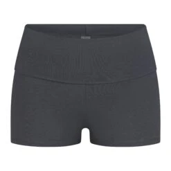 COVER UP FOLD OVER SHORT | GUNMETAL