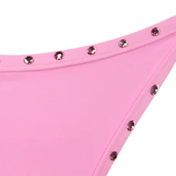 RHINESTONE TIE BIKINI BOTTOM | LIGHT PINK -SWIM Sales Store SKIMS RHINESTONESWIM BB BRF 3184 LPK10