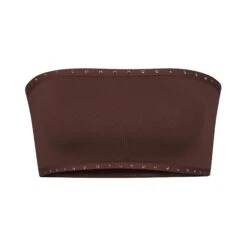 RHINESTONE BANDEAU BIKINI TOP | COCOA