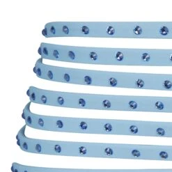 RHINESTONE SWIM STRAPPY SKIRT | IRIS BLUE -SWIM Sales Store SKIMS RHINESTONESWIM CU SKT 3186 IRB DET