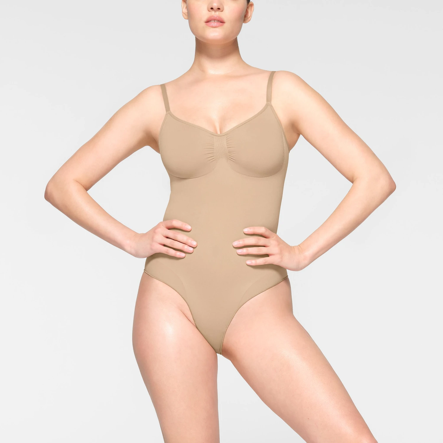 SEAMLESS SCULPT BRIEF BODYSUIT | CLAY 2 SEAMLESS SCULPT BRIEF BODYSUIT | CLAY - Image 2
