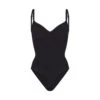 SEAMLESS SCULPT BRIEF BODYSUIT | ONYX