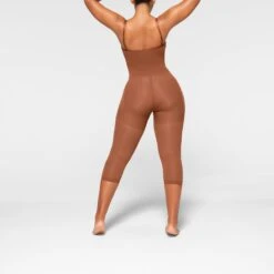 SEAMLESS SCULPT CATSUIT | BRONZE -SWIM Sales Store SKIMS SHAPEWEAR BD FUL 2901 IA BRZ 0014 BK