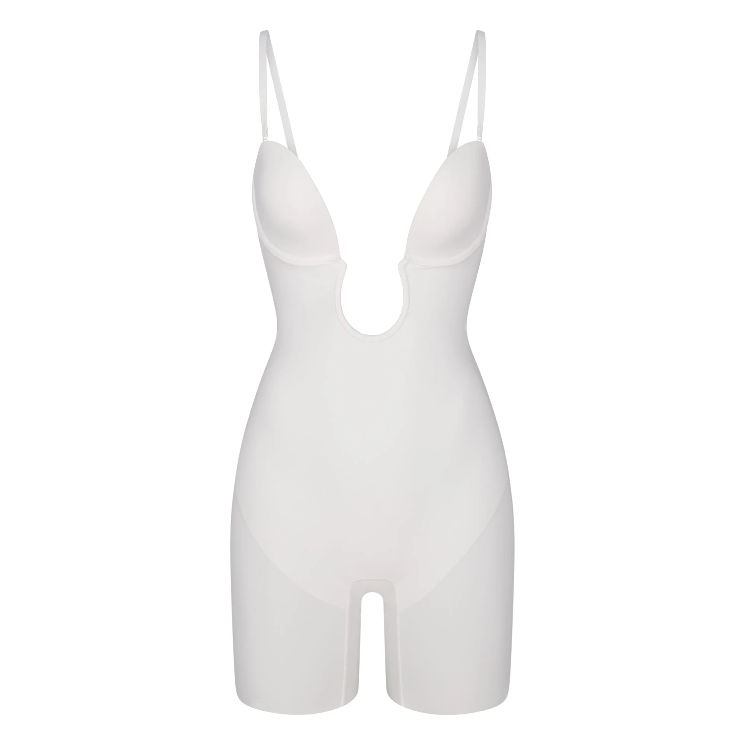 DEEP PLUNGE SHAPEWEAR MID THIGH BODYSUIT | MARBLE 5 DEEP PLUNGE SHAPEWEAR MID THIGH BODYSUIT | MARBLE - Image 5