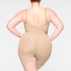 SEAMLESS SCULPT MID THIGH BODYSUIT | MICA 8 SEAMLESS SCULPT MID THIGH BODYSUIT | MICA -SWIM Sales Store SKIMS SHAPEWEAR BD MDT 3372 ID MCA 0012 BK