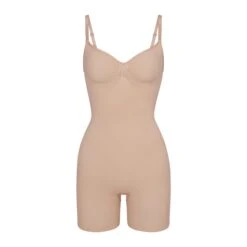 SEAMLESS SCULPT MID THIGH BODYSUIT | MICA