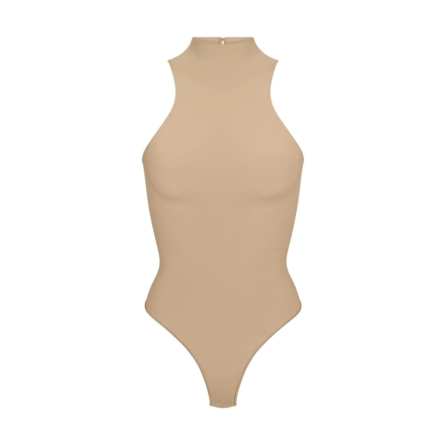 SEAMLESS SCULPT HIGH NECK THONG BODYSUIT | CLAY 1 SEAMLESS SCULPT HIGH NECK THONG BODYSUIT | CLAY