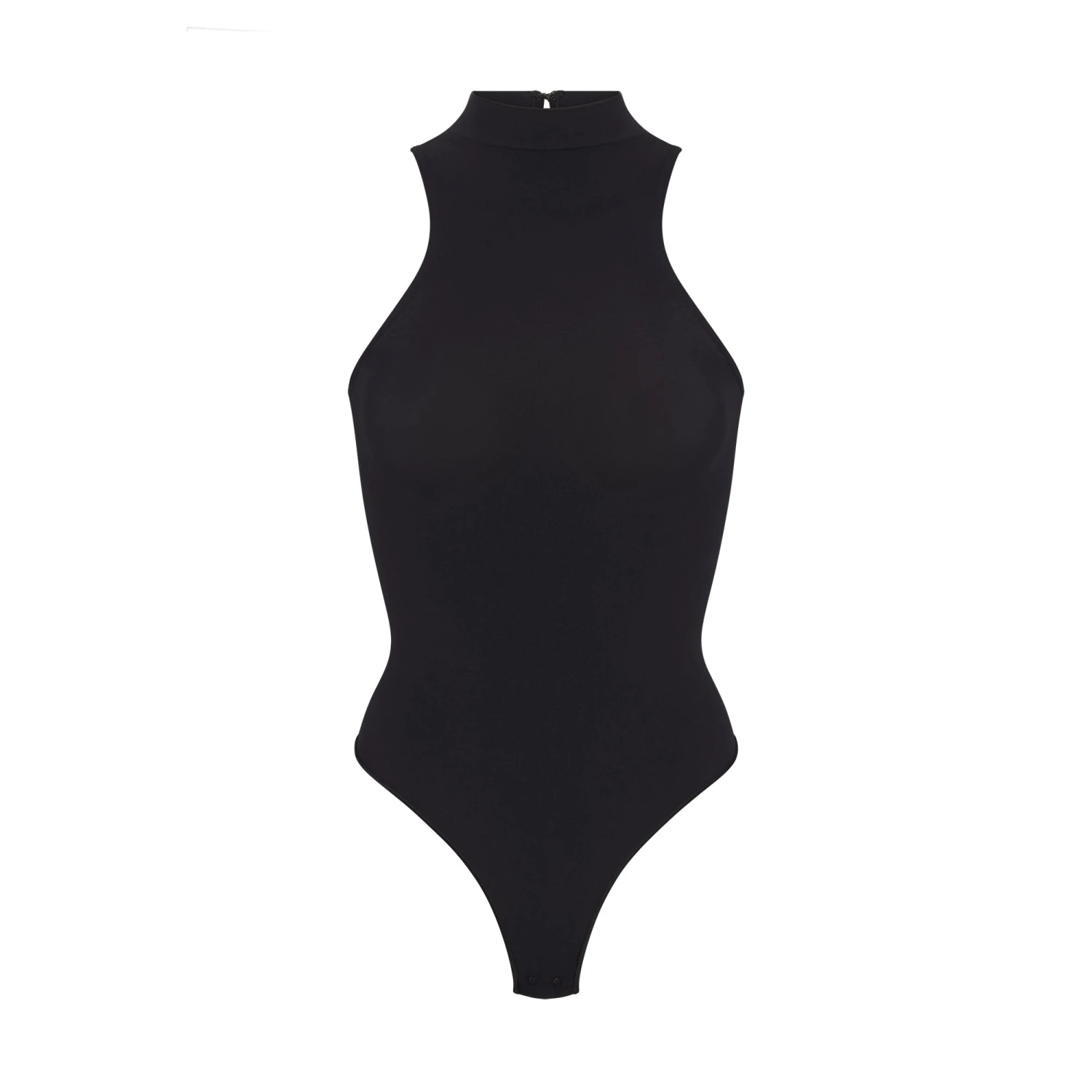 SEAMLESS SCULPT HIGH NECK THONG BODYSUIT | ONYX 1 SEAMLESS SCULPT HIGH NECK THONG BODYSUIT | ONYX