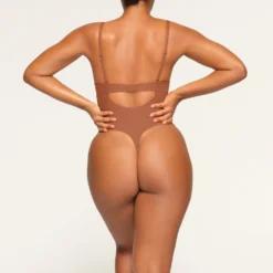 DEEP PLUNGE SHAPEWEAR BODYSUIT | BRONZE 9 DEEP PLUNGE SHAPEWEAR BODYSUIT | BRONZE -SWIM Sales Store SKIMS SHAPEWEAR BD THG 2959 LA BRZ 0012