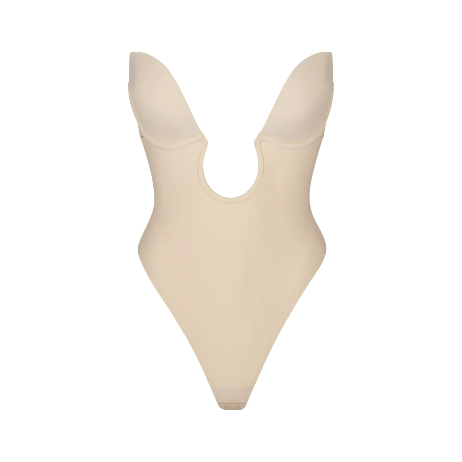 DEEP PLUNGE SHAPEWEAR BODYSUIT | SAND 1 DEEP PLUNGE SHAPEWEAR BODYSUIT | SAND