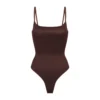 BARELY THERE SCOOP BODYSUIT | COCOA