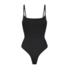 BARELY THERE SCOOP BODYSUIT | ONYX