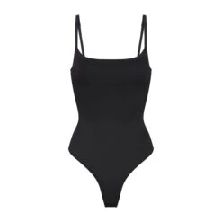 BARELY THERE SCOOP BODYSUIT | ONYX