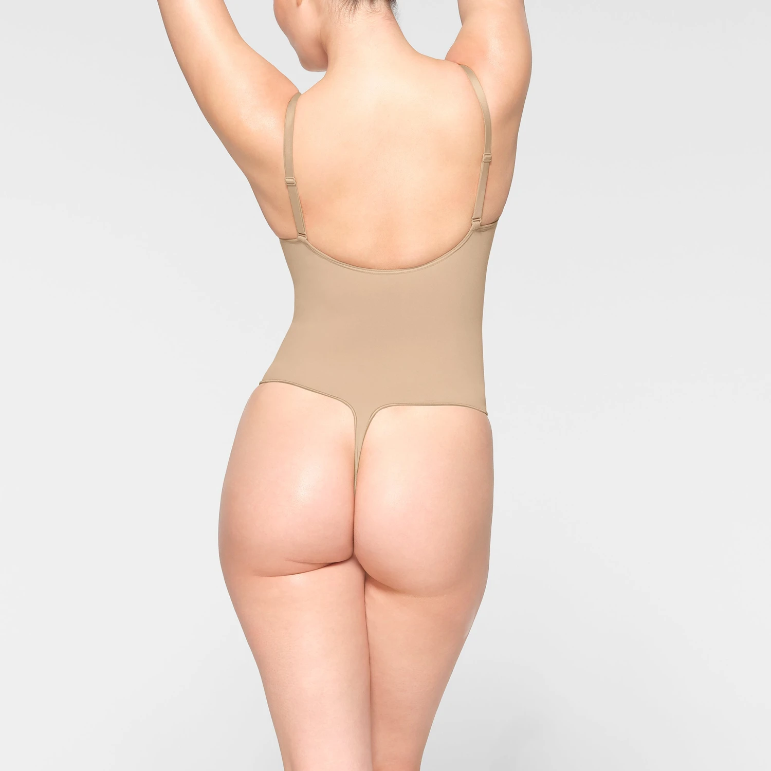 SEAMLESS SCULPT THONG BODYSUIT | CLAY 4 SEAMLESS SCULPT THONG BODYSUIT | CLAY - Image 4