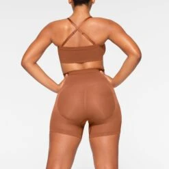 SEAMLESS SCULPT BANDEAU | BRONZE -SWIM Sales Store SKIMS SHAPEWEAR BR BAN 2895 IA BRZ 0018 BK