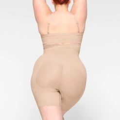 SEAMLESS SCULPT BANDEAU | MICA -SWIM Sales Store SKIMS SHAPEWEAR BR BAN 2895 JB MCA 0014 BK