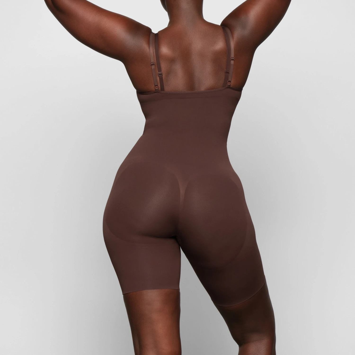 BUTT ENHANCING OPEN BUST BODYSUIT | COCOA 4 BUTT ENHANCING OPEN BUST BODYSUIT | COCOA - Image 4