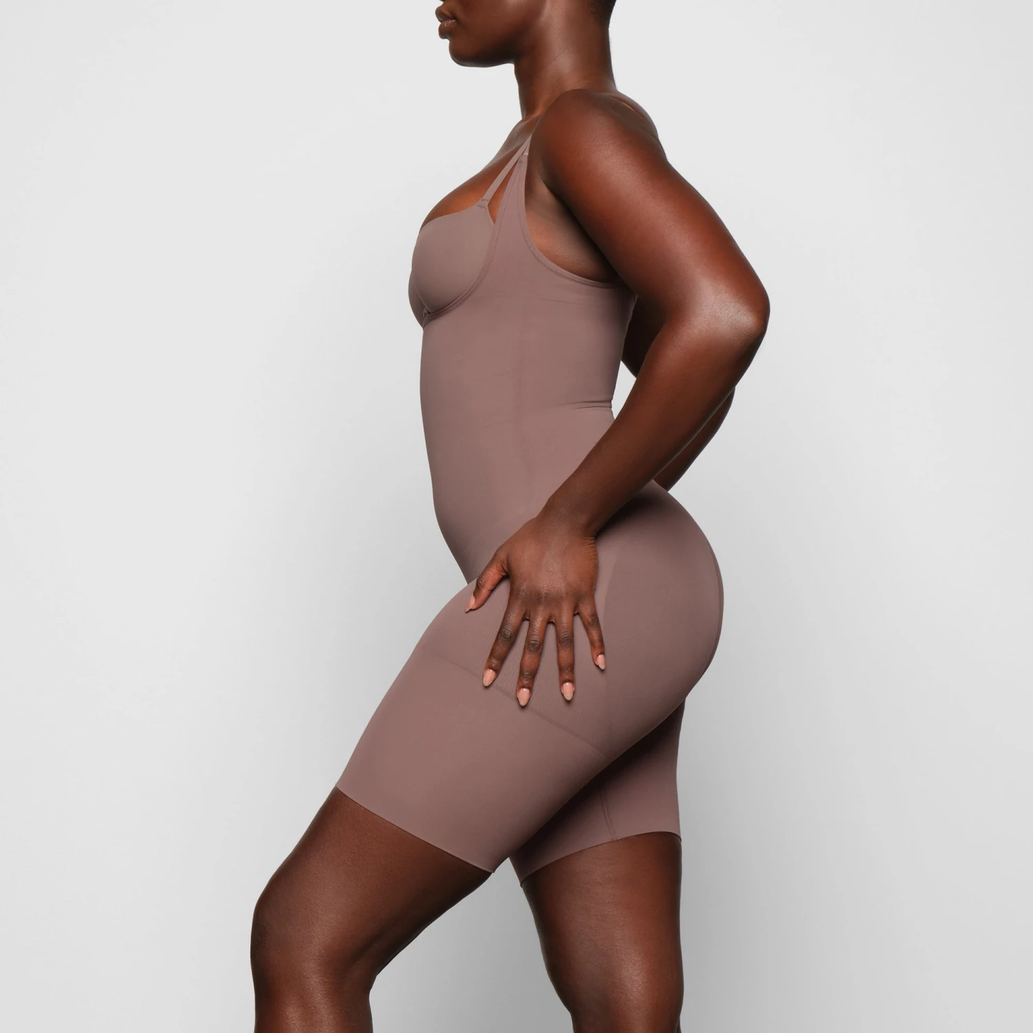 BUTT ENHANCING OPEN BUST BODYSUIT | UMBER 3 BUTT ENHANCING OPEN BUST BODYSUIT | UMBER - Image 3