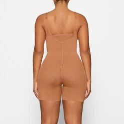 SHEER SCULPT OPEN BUST BODYSUIT | BRONZE -SWIM Sales Store SKIMS SHAPEWEAR SH BSS 0014 DA BRZ 0012 BK