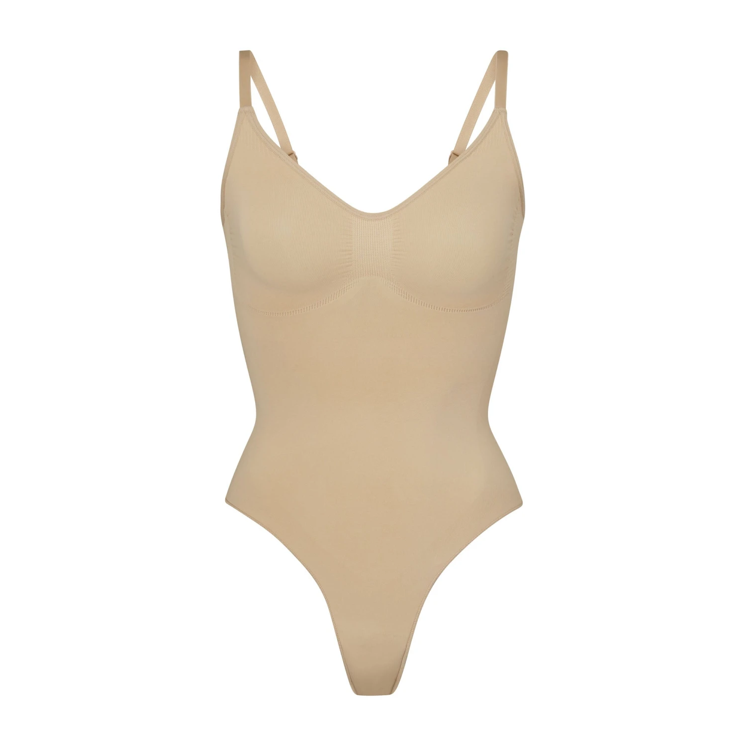 SEAMLESS SCULPT THONG BODYSUIT | CLAY 1 SEAMLESS SCULPT THONG BODYSUIT | CLAY